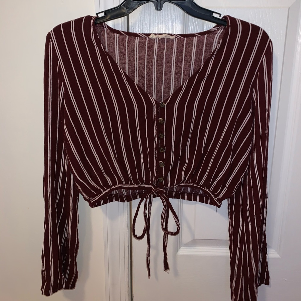 Long sleeve blouse